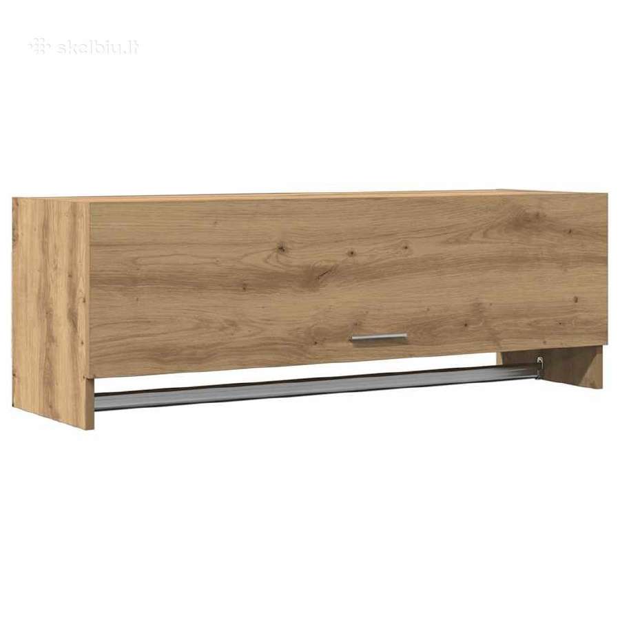 Vidaxl Drabužių spinta, artisano ąžuolo, 100x32,5 - nuotraukos Nr. 6