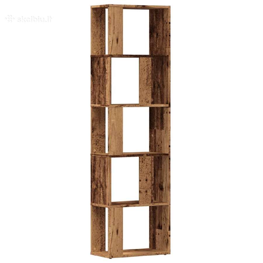 Vidaxl Spintelė knygoms, medienos, 45x24x159cm - nuotraukos Nr. 6