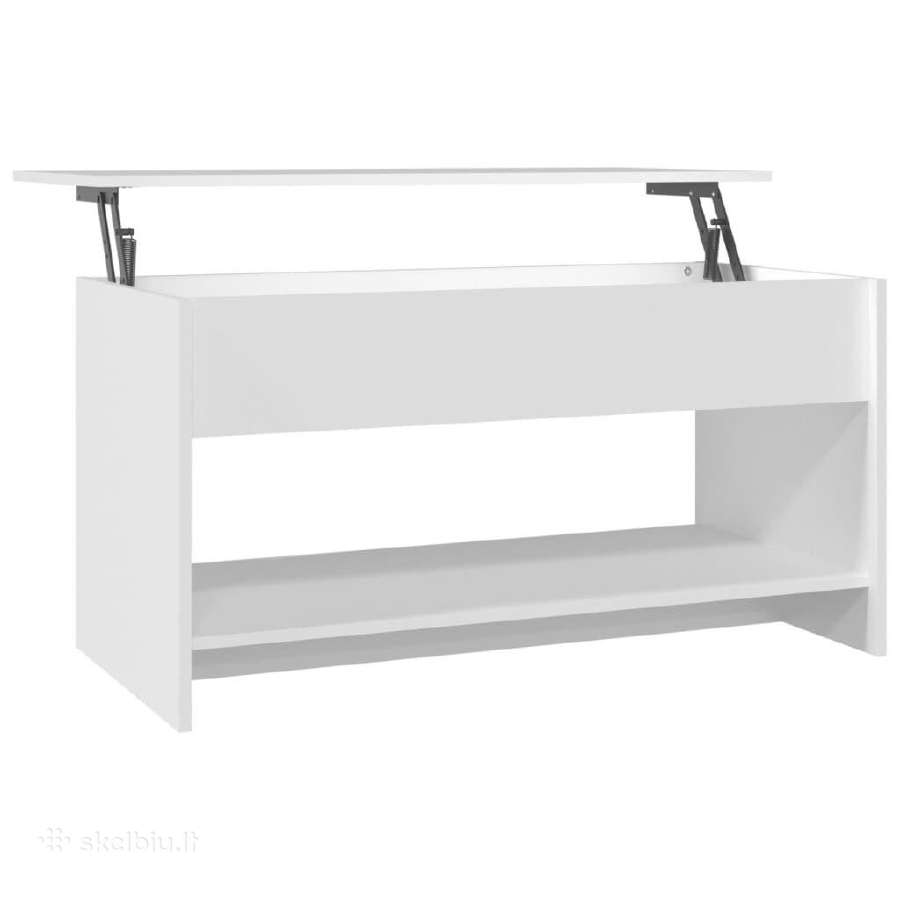Vidaxl Kavos staliukas sonoma ąžuolo 102x50x52,5. - nuotraukos Nr. 6