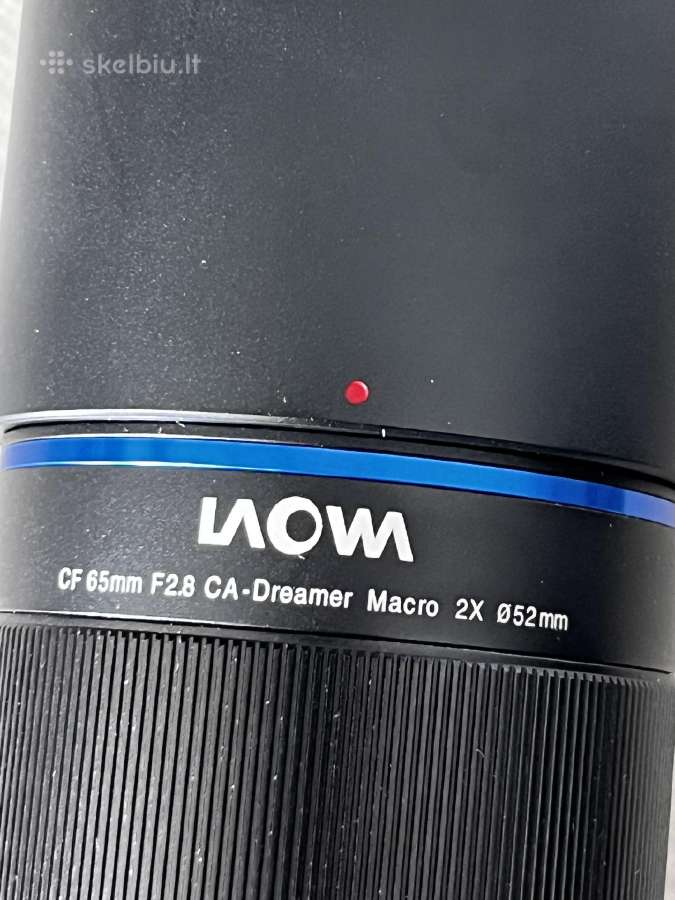 Laowa 65mm f/2.8 2x Ultra Macro lens/ Fujion - nuotraukos Nr. 2