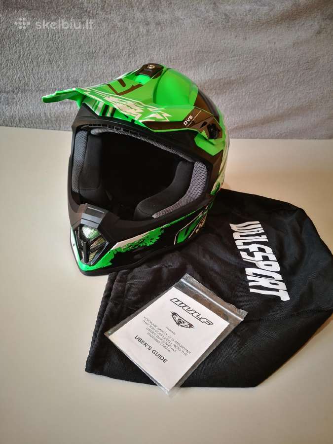 Wulfsport moto cross šalmas