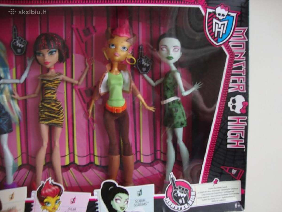Monster High lėlių rinkinukas - nuotraukos Nr. 3
