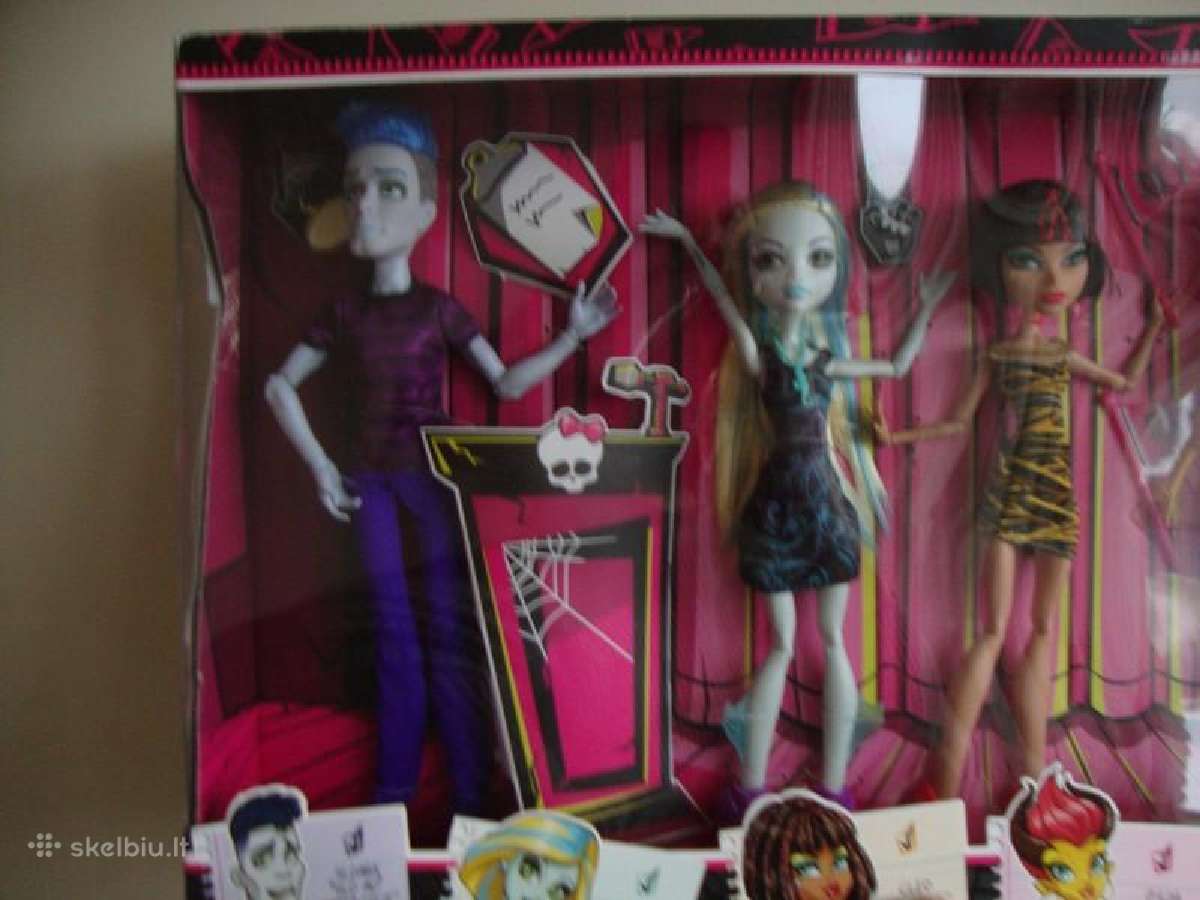 Monster High lėlių rinkinukas - nuotraukos Nr. 4