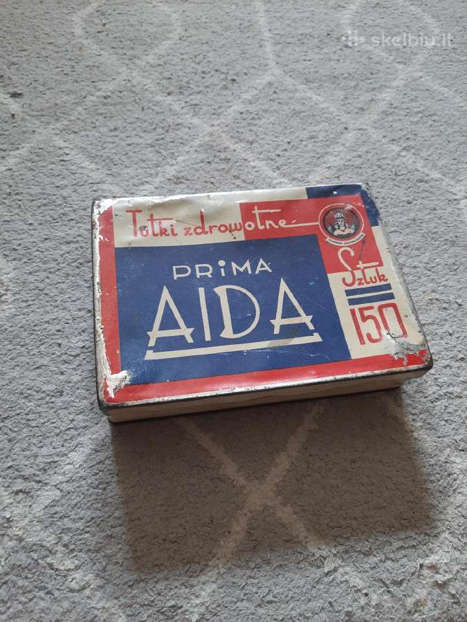 Metalinė dėžutė Prima Aida