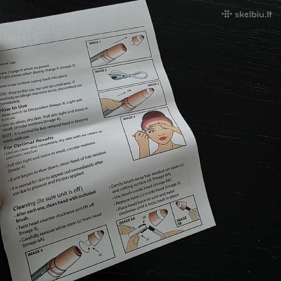 Antakių trimeris depiliatorius Hilda Pro - nuotraukos Nr. 9