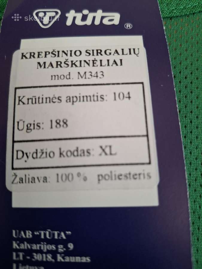 Krepšinio sirgalių marškinėliai - nuotraukos Nr. 7
