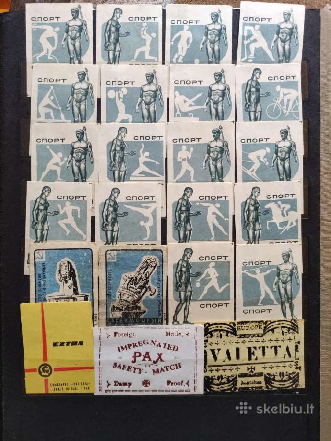 Degtukų etiketės -236 vnt. - nuotraukos Nr. 10