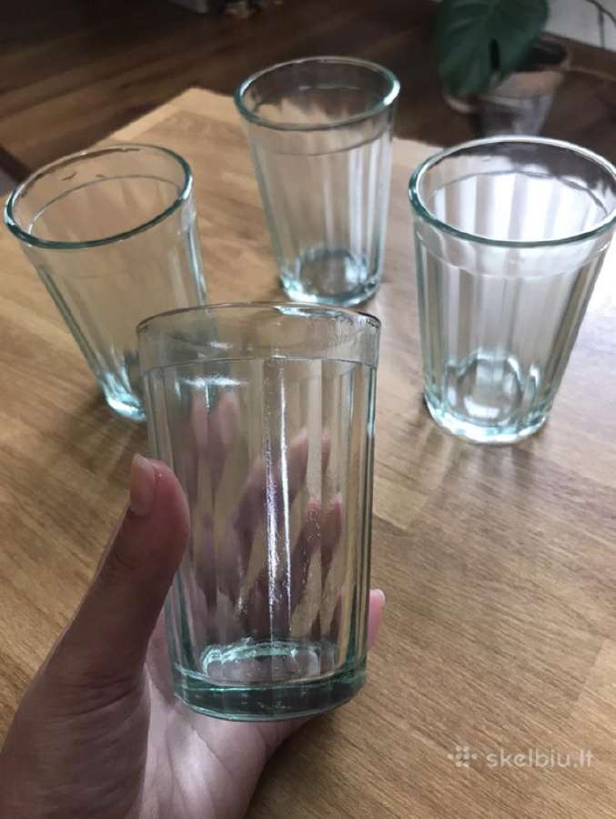 Stiklinės 200ml talpos