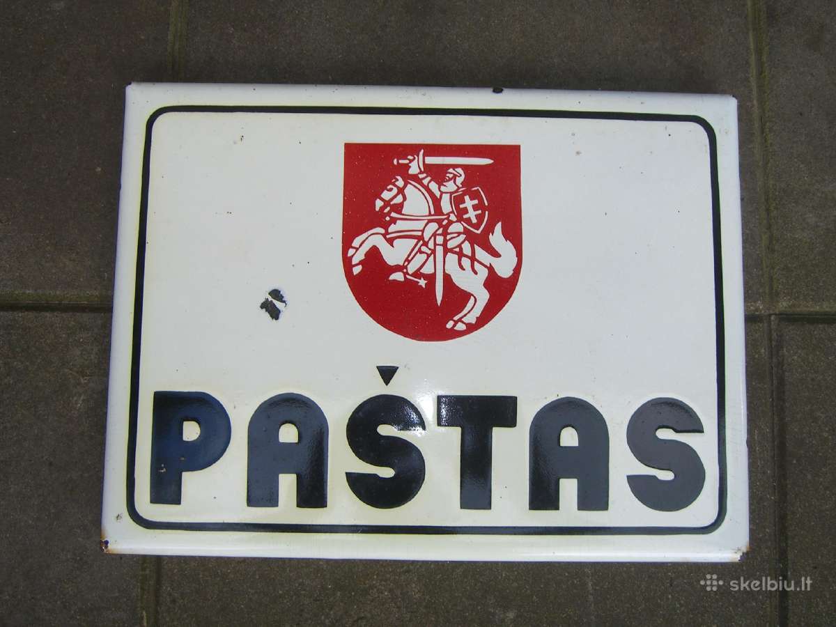 Sena emaliuota Pasto iskaba