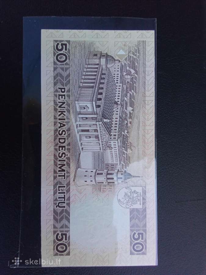 1993 50 litų unc