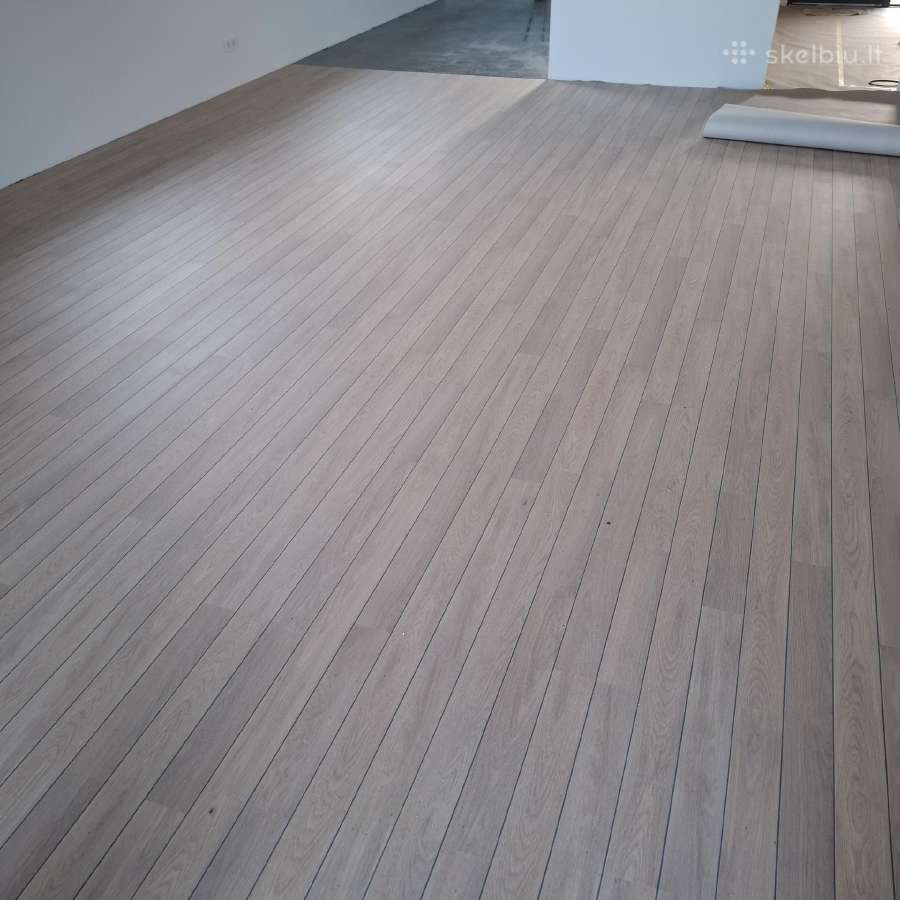 Grindų laminato,vinilines klojimas Kaune Nuo 3 Eur - nuotraukos Nr. 4