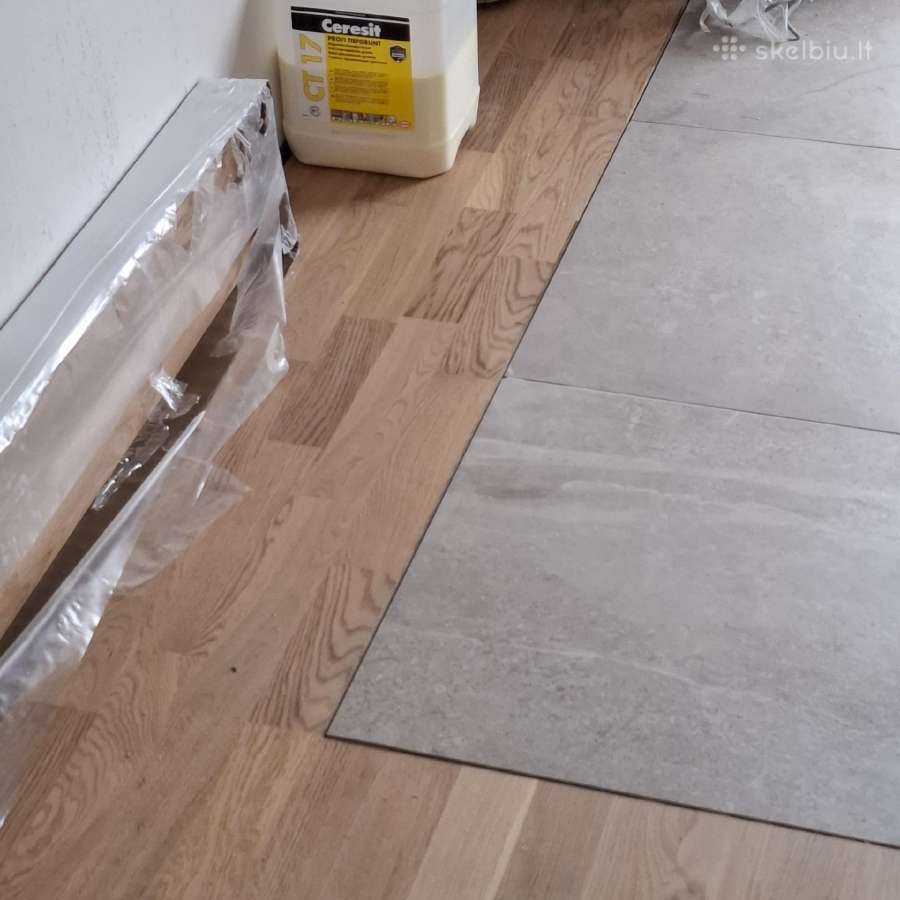 Grindų laminato,vinilines klojimas Kaune Nuo 3 Eur - nuotraukos Nr. 15