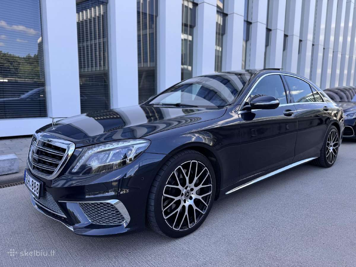 Nuoma su vairuotoju Mercedes s klasės w222 40€ h - nuotraukos Nr. 7