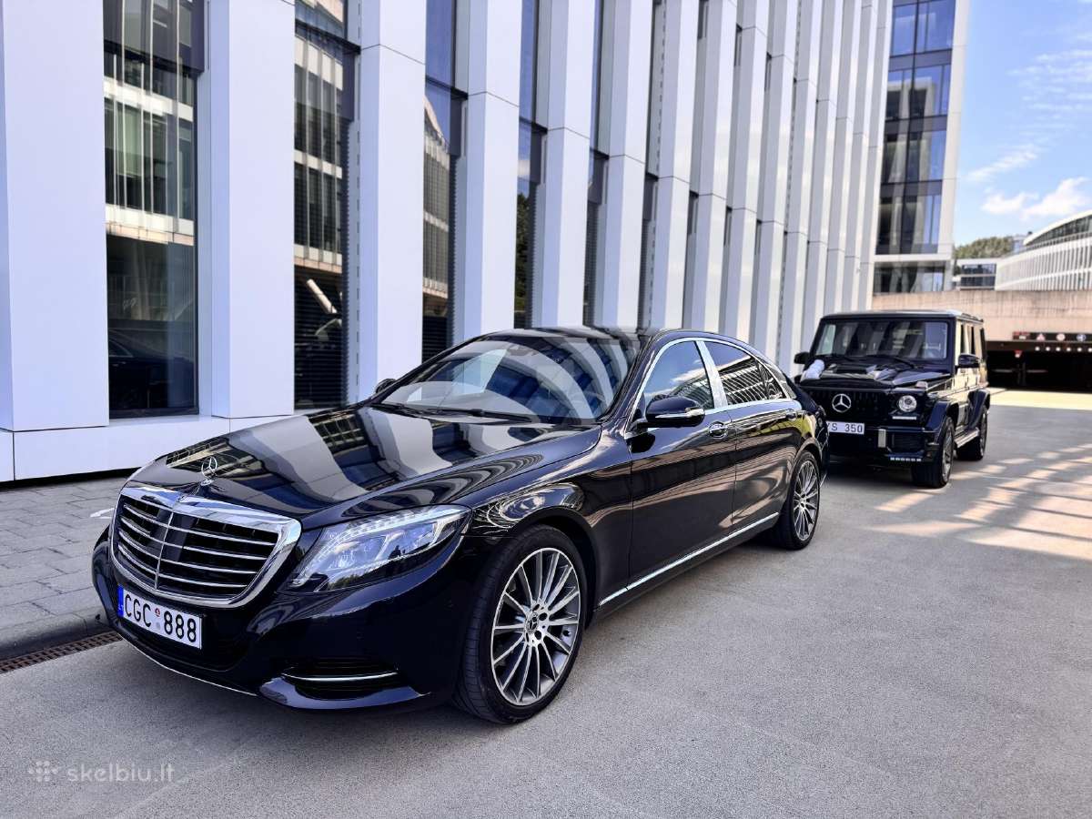 Automobilių nuoma vestuvėms MB S Klasės - nuotraukos Nr. 15