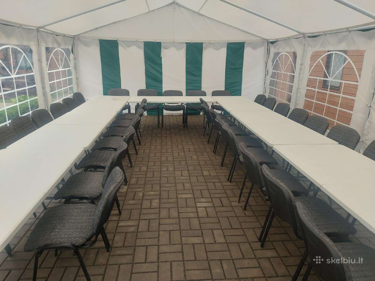 Šventinės Pvc palapinės ir lauko baldai - nuotraukos Nr. 4