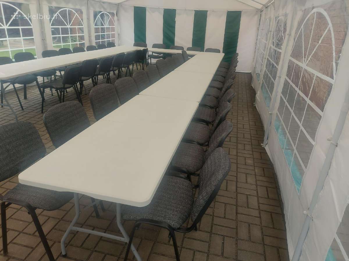 Šventinės Pvc palapinės ir lauko baldai - nuotraukos Nr. 13