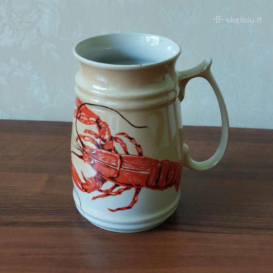 Porcelianinis alaus bokalas ( tarybinių laikų ) - nuotraukos Nr. 4