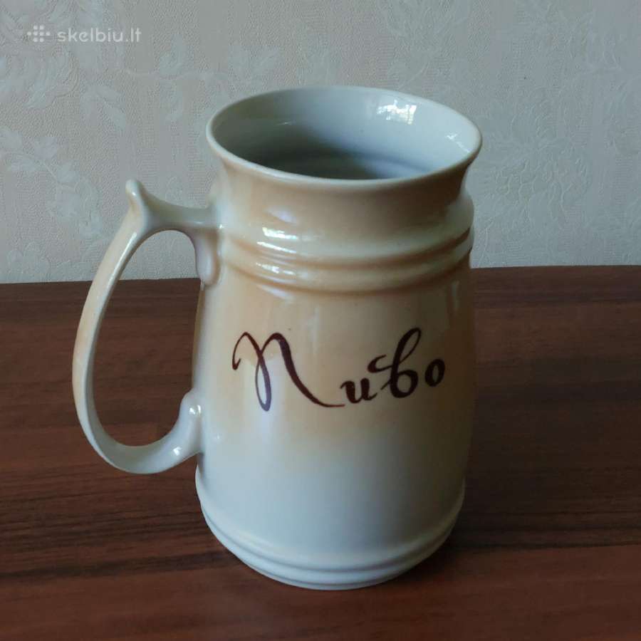 Porcelianinis alaus bokalas ( tarybinių laikų ) - nuotraukos Nr. 6