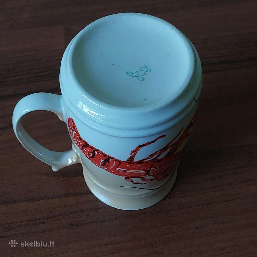 Porcelianinis alaus bokalas ( tarybinių laikų ) - nuotraukos Nr. 8