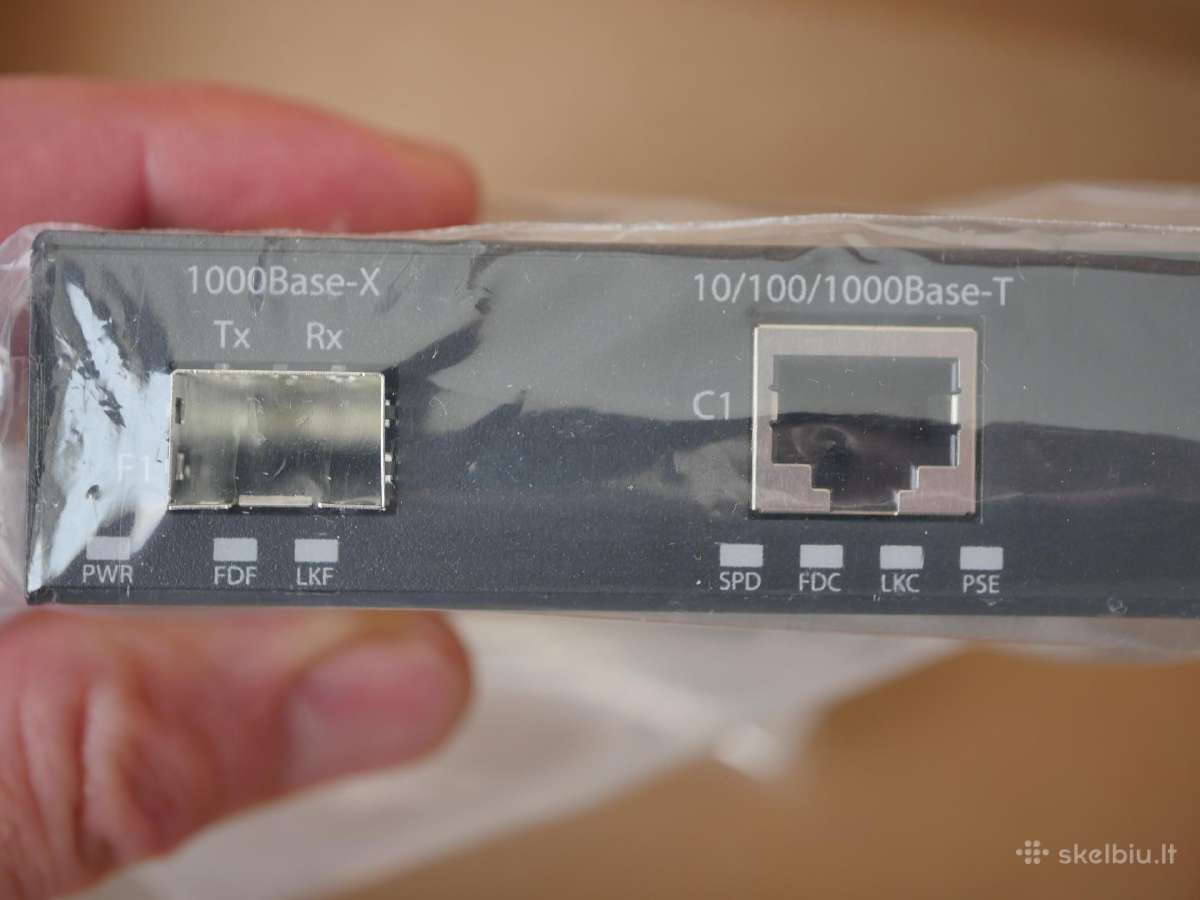 Media konvertorius Perle S-1110p-sfp-XT - nuotraukos Nr. 2