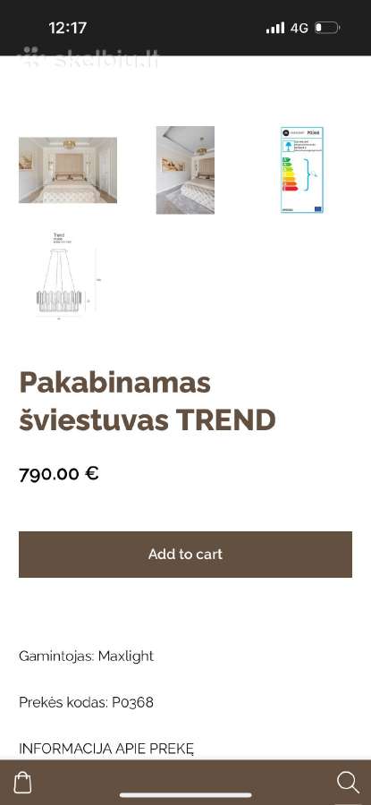 Šviestuvas - nuotraukos Nr. 6