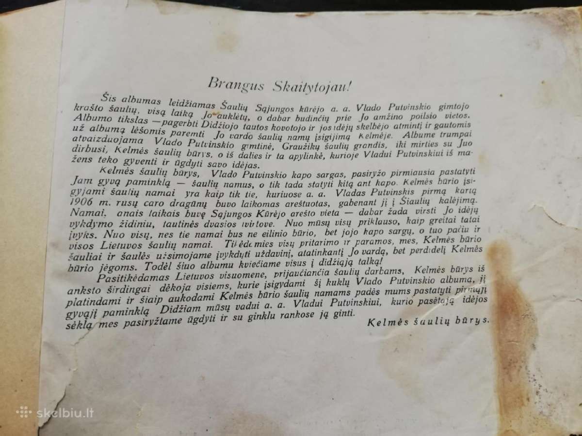 Albumas prieskaris - nuotraukos Nr. 2