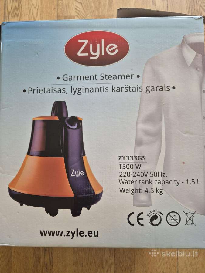 Naujas Zyle garų lygintuvas