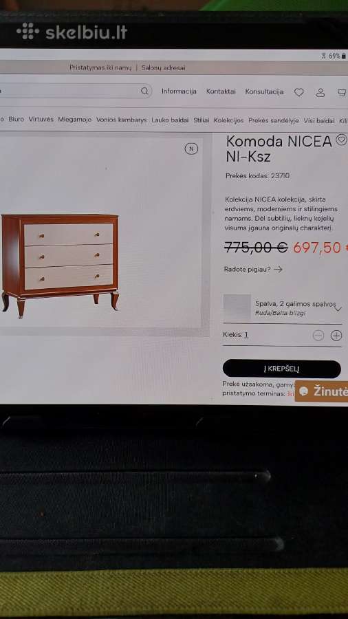 Komoda Nicea - nuotraukos Nr. 2
