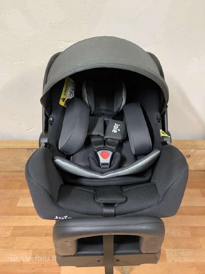 Auto kėdutė Joie I-snug 2 Coal ir i-base Advance - nuotraukos Nr. 2