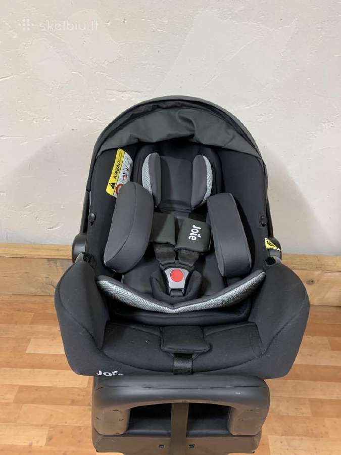 Auto kėdutė Joie I-snug 2 Coal ir i-base Advance - nuotraukos Nr. 4