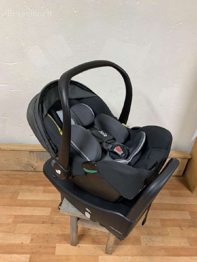 Auto kėdutė Joie I-snug 2 Coal ir i-base Advance - nuotraukos Nr. 8