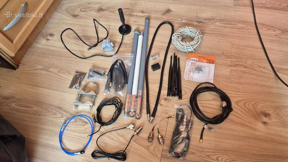 Helium hnt detalės, sma, ipex, rp sma priedai