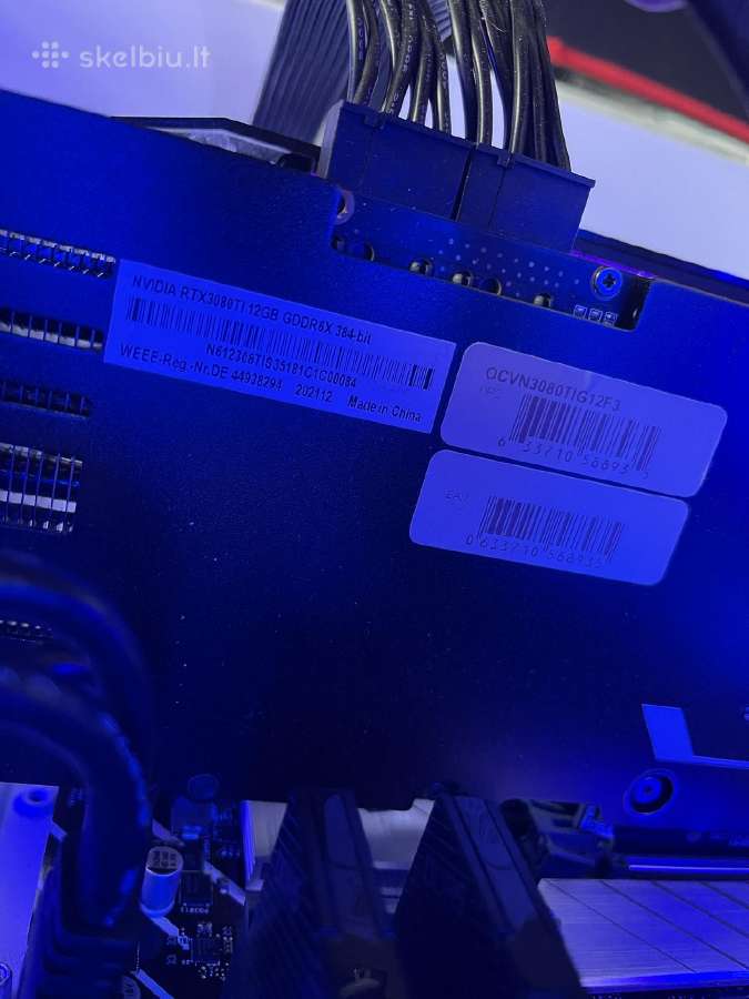 Ocpc Geforce Rtx 3080ti 12gb vaizdo plokštė - nuotraukos Nr. 3