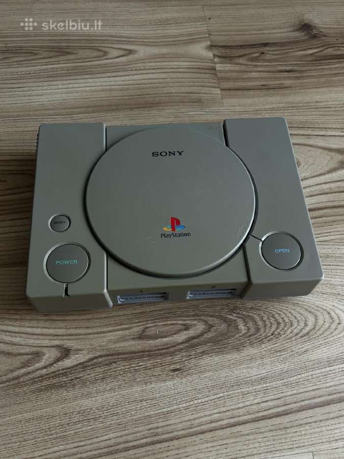 Originalus Sony Playstation 1 su priedais - nuotraukos Nr. 2