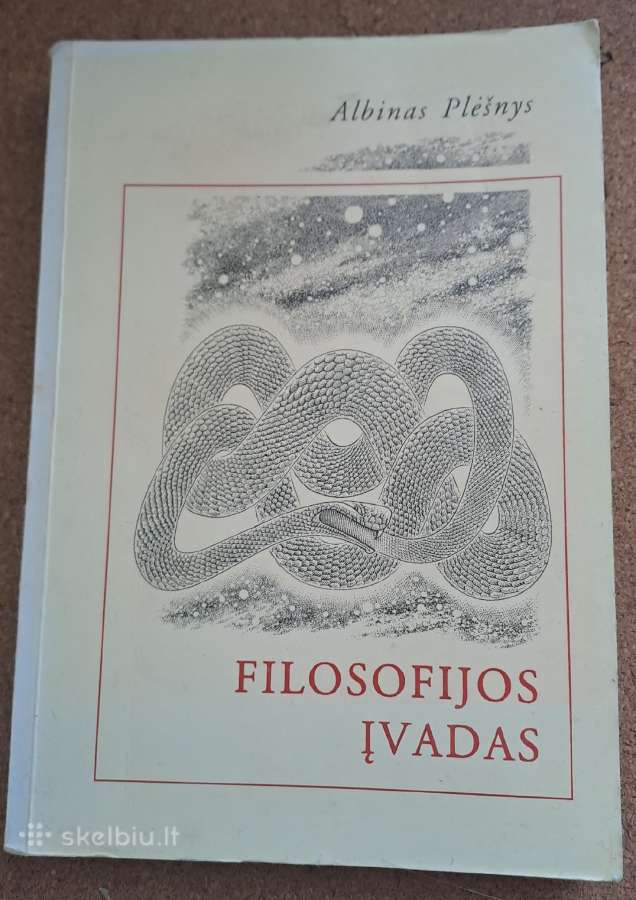 Albino Plėšnio „Filosofijos įvadas“ knyga