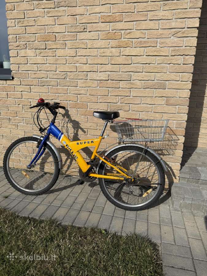 Senas dviratis, važiuoja gerai.