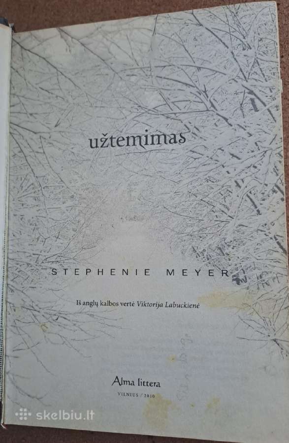 Stephenie Meyer knyga „užtemimas“ - nuotraukos Nr. 3
