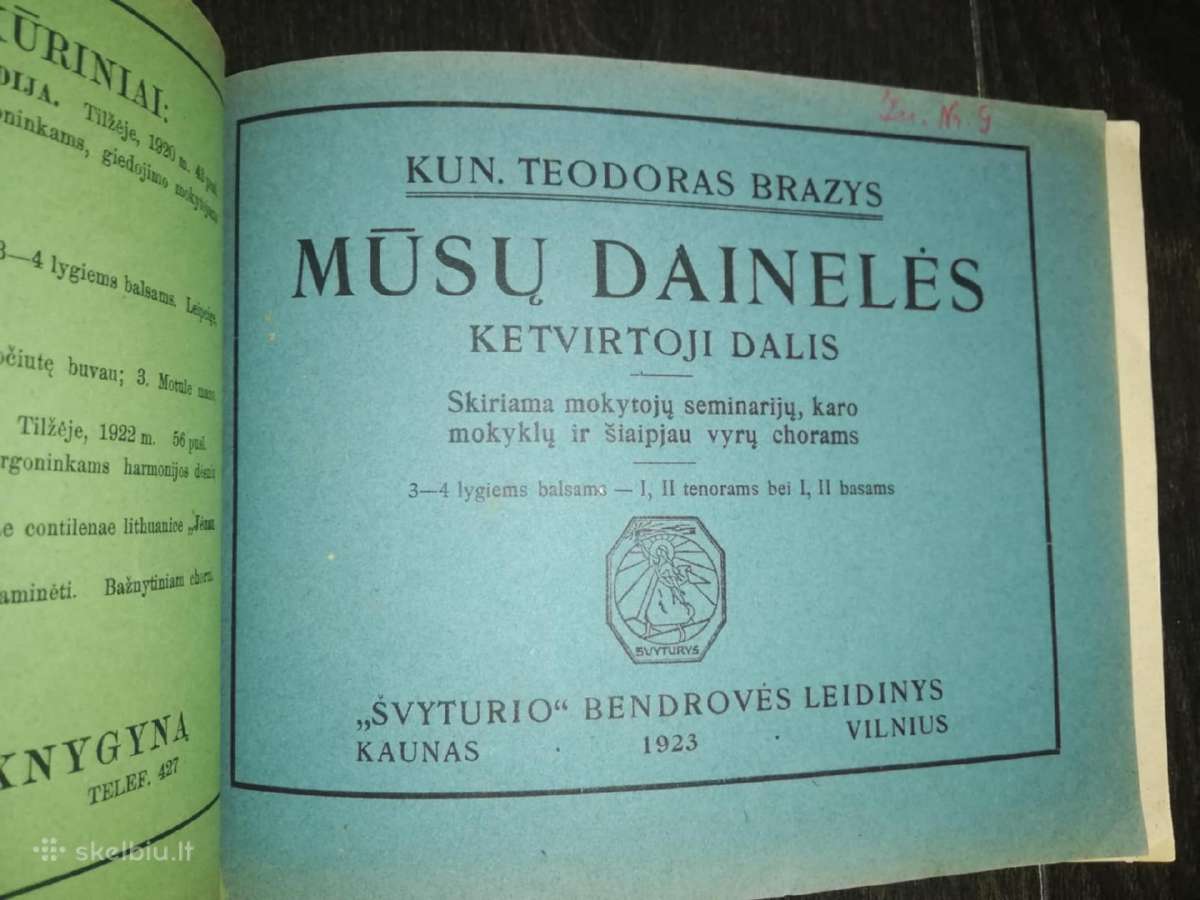Musu daineles 1923m.3,4nr - nuotraukos Nr. 2