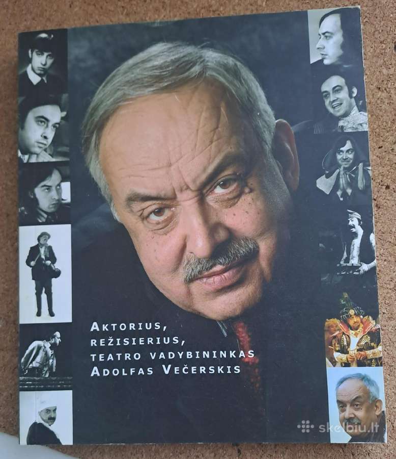 Knyga „Aktorius, režisierius, teatro vadybininkas