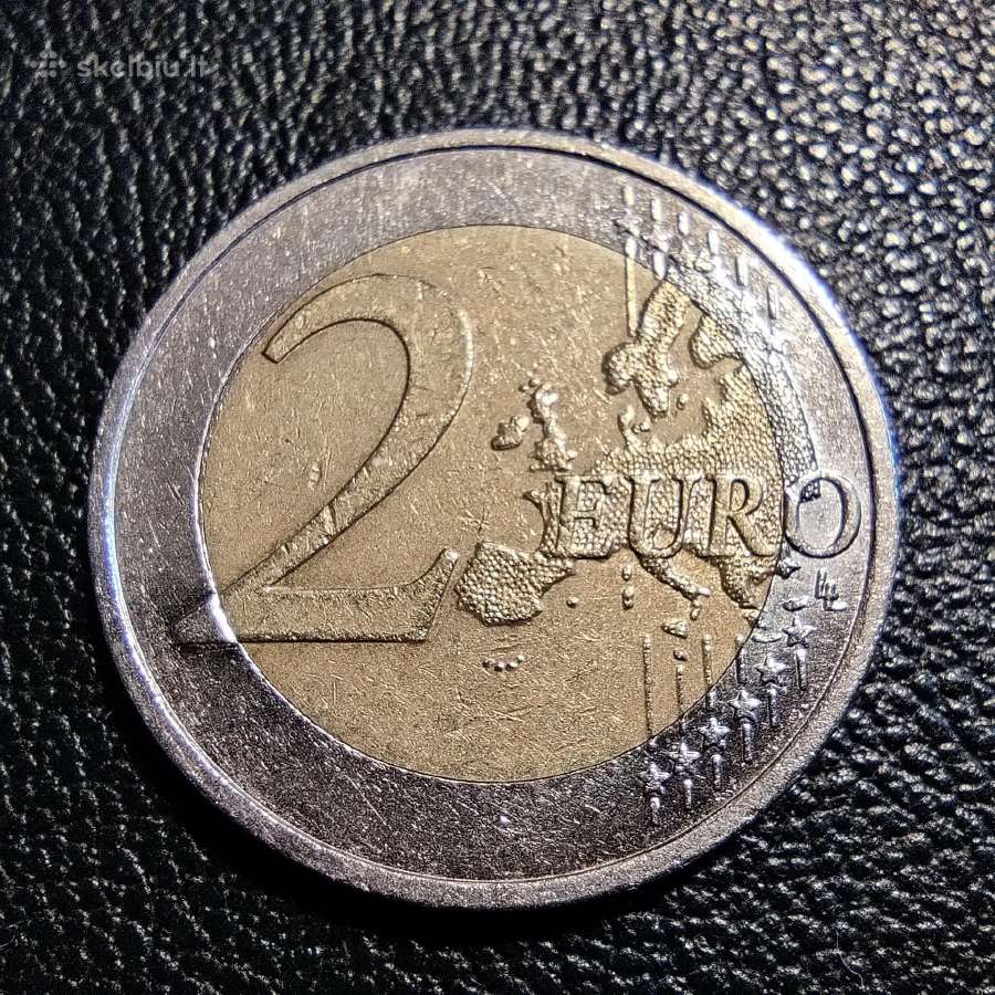 2 eurai 2008 A - Vokietija - su kalimo klaida - nuotraukos Nr. 2