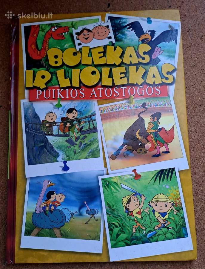 Knyga „Bolekas ir Liolekas: Puikios atostogos“