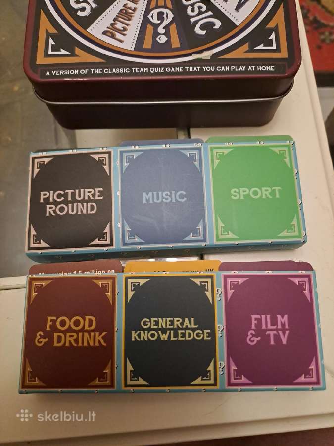 „The Ultimate Pub Quiz“ stalo žaidimas - nuotraukos Nr. 3