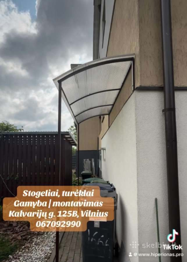Stogelių, turėklų gamyba montavimas, - nuotraukos Nr. 29
