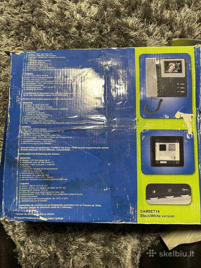 Vaizdo skambutis su monitoriumi - nuotraukos Nr. 4