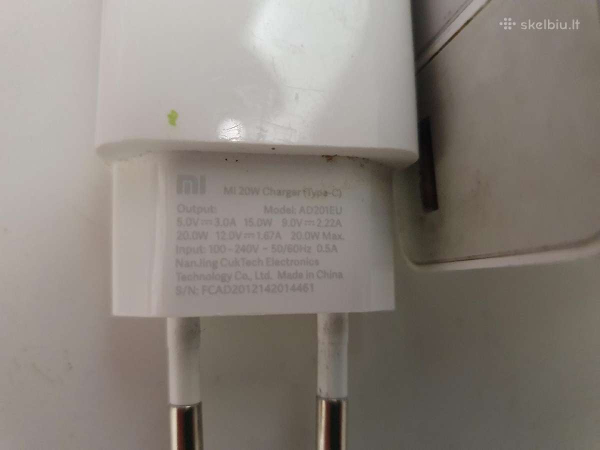 Xiaomi išorinė baterija (Powerbank) 20000 mah - nuotraukos Nr. 2