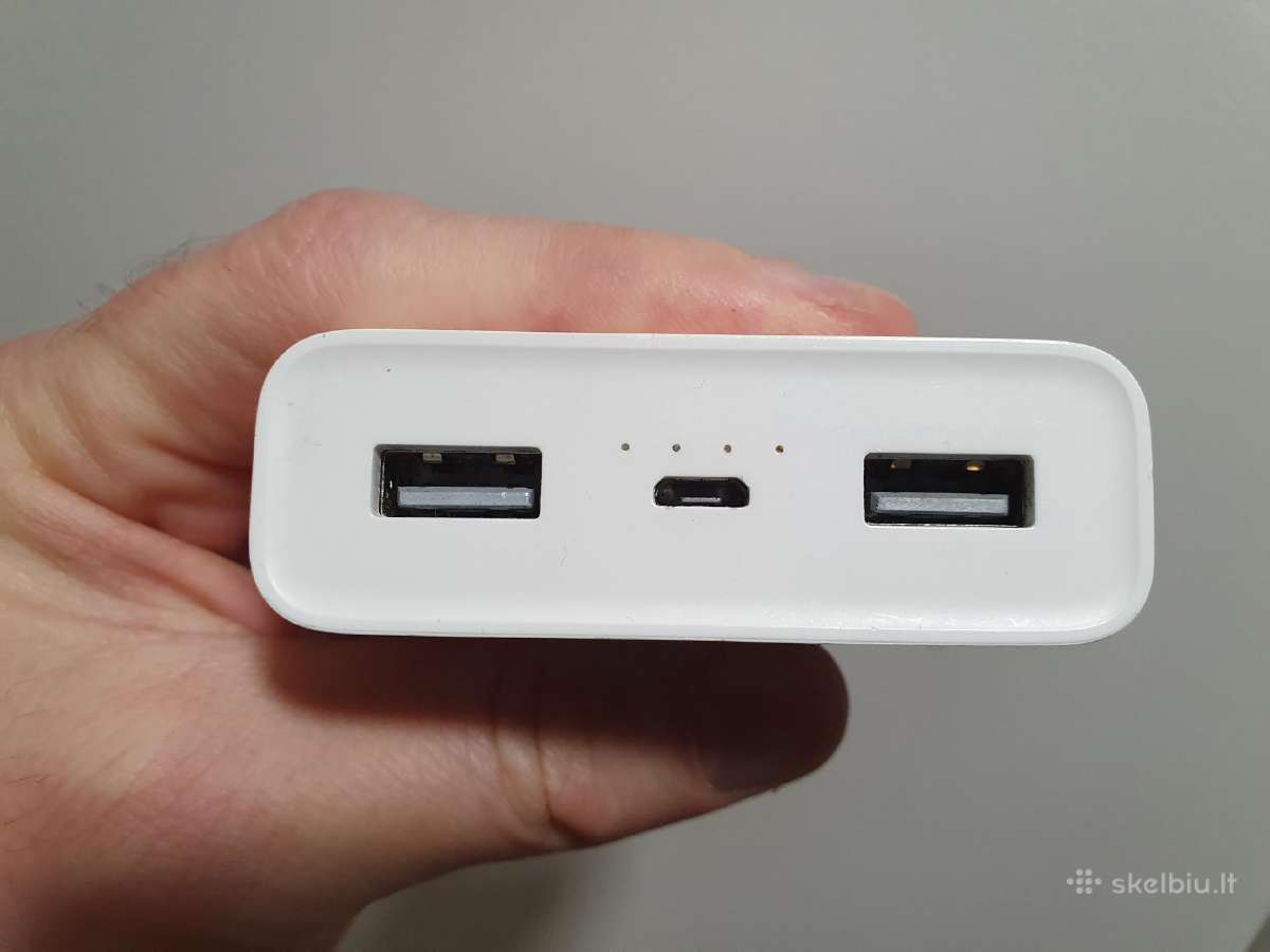 Xiaomi išorinė baterija (Powerbank) 20000 mah - nuotraukos Nr. 5