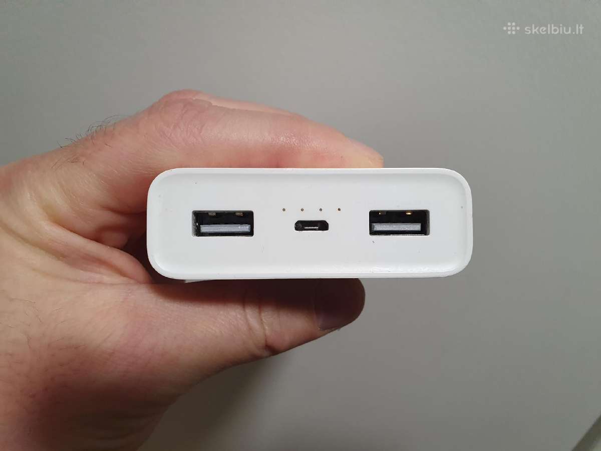 Xiaomi išorinė baterija (Powerbank) 20000 mah - nuotraukos Nr. 7