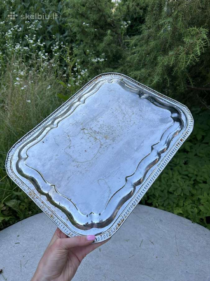 Vintage padeklas tortine - nuotraukos Nr. 5
