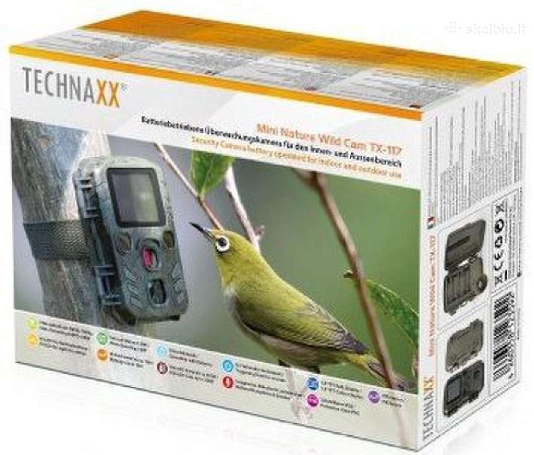 Medžioklės kamera Technaxx Mini Nature Wild Cam Tx - nuotraukos Nr. 2