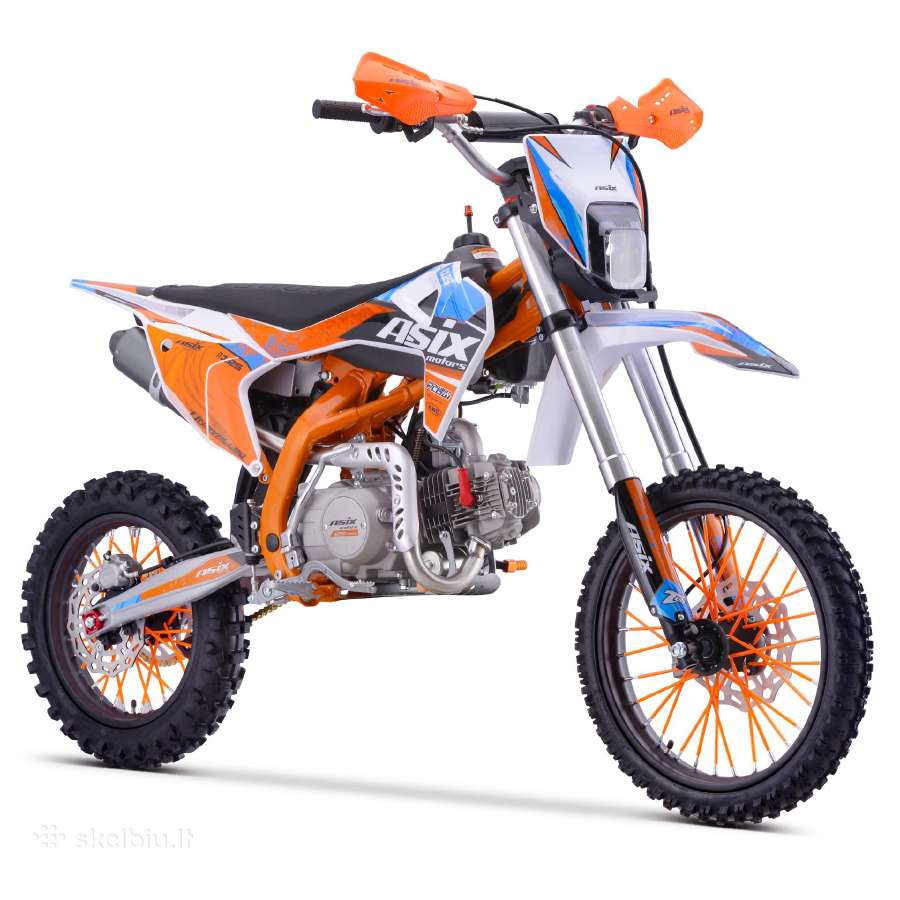 Krosinis motociklas 125cc Dt125 su el. starteriu - nuotraukos Nr. 5